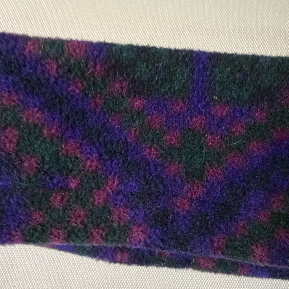 Vintage,  Purple and Black Headband Set